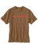 Image #1 - Carhartt Men's Signature Logo Graphic Short Sleeve Work T-Shirt, , hi-res