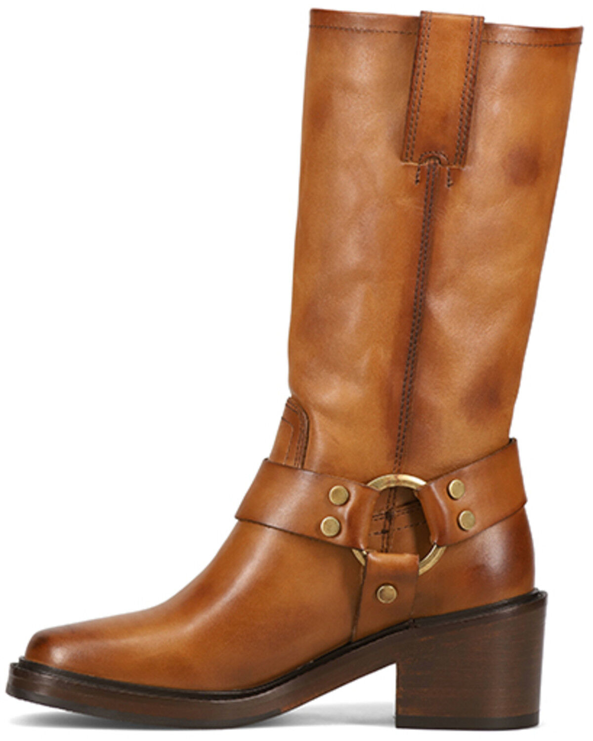 Image #3 - Frye Women's Kate Harness Fashion Boots - Square Boots, Bark, hi-res