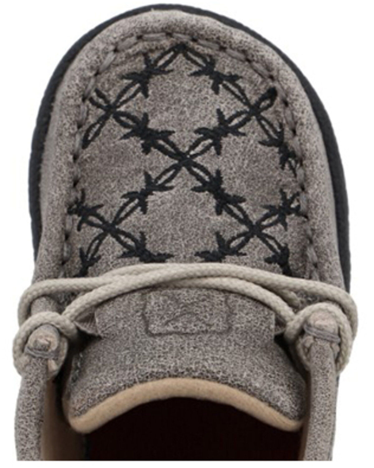 Image #6 - Twisted X Infant Boys' Chukka Driving Mocs, Grey, hi-res