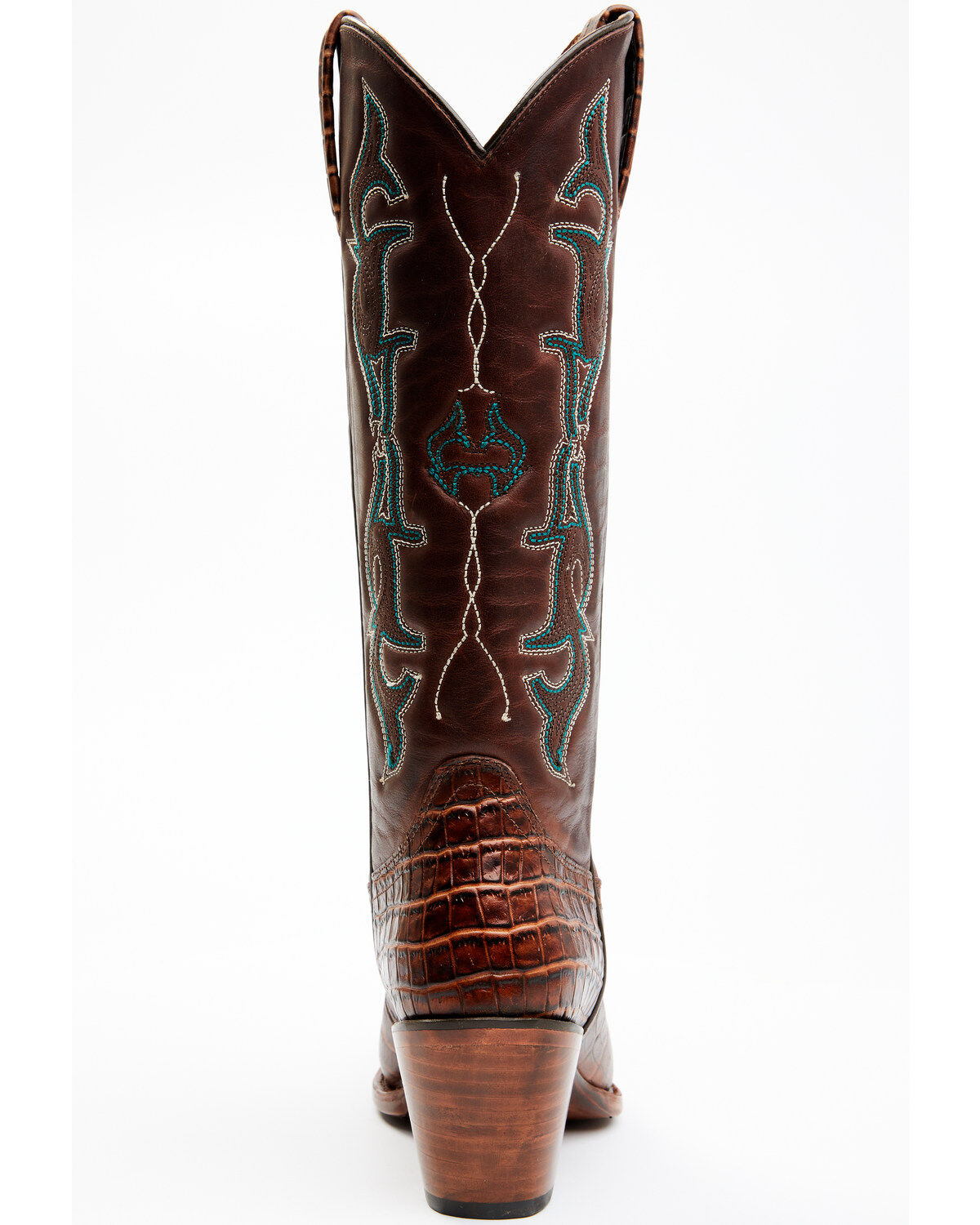 Image #5 - Idyllwind Women's Frisk Me Printed Leather Western Boots - Snip Toe, Brown, hi-res