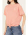 Image #4 - Shyanne Women's Magic Hour Short Sleeve Graphic Tee, Rose, hi-res