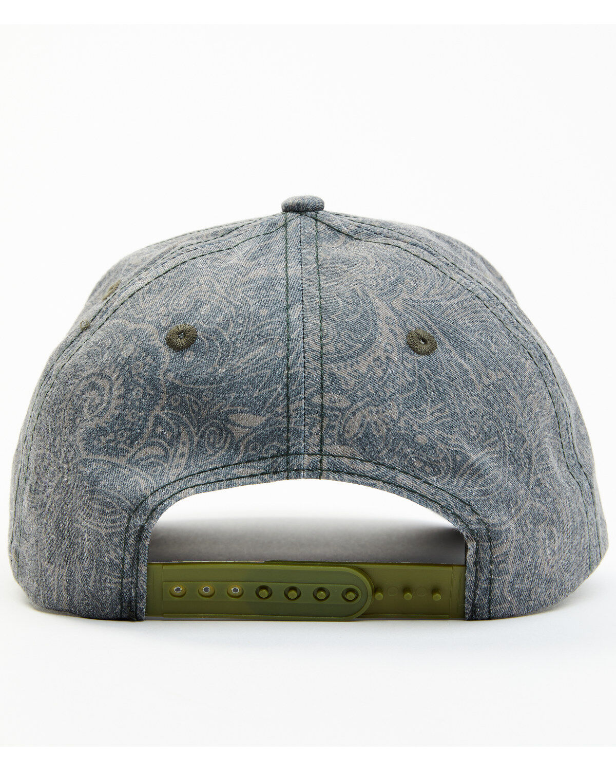 Image #3 - Cody James Men's Paisley Ball Cap, Olive, hi-res