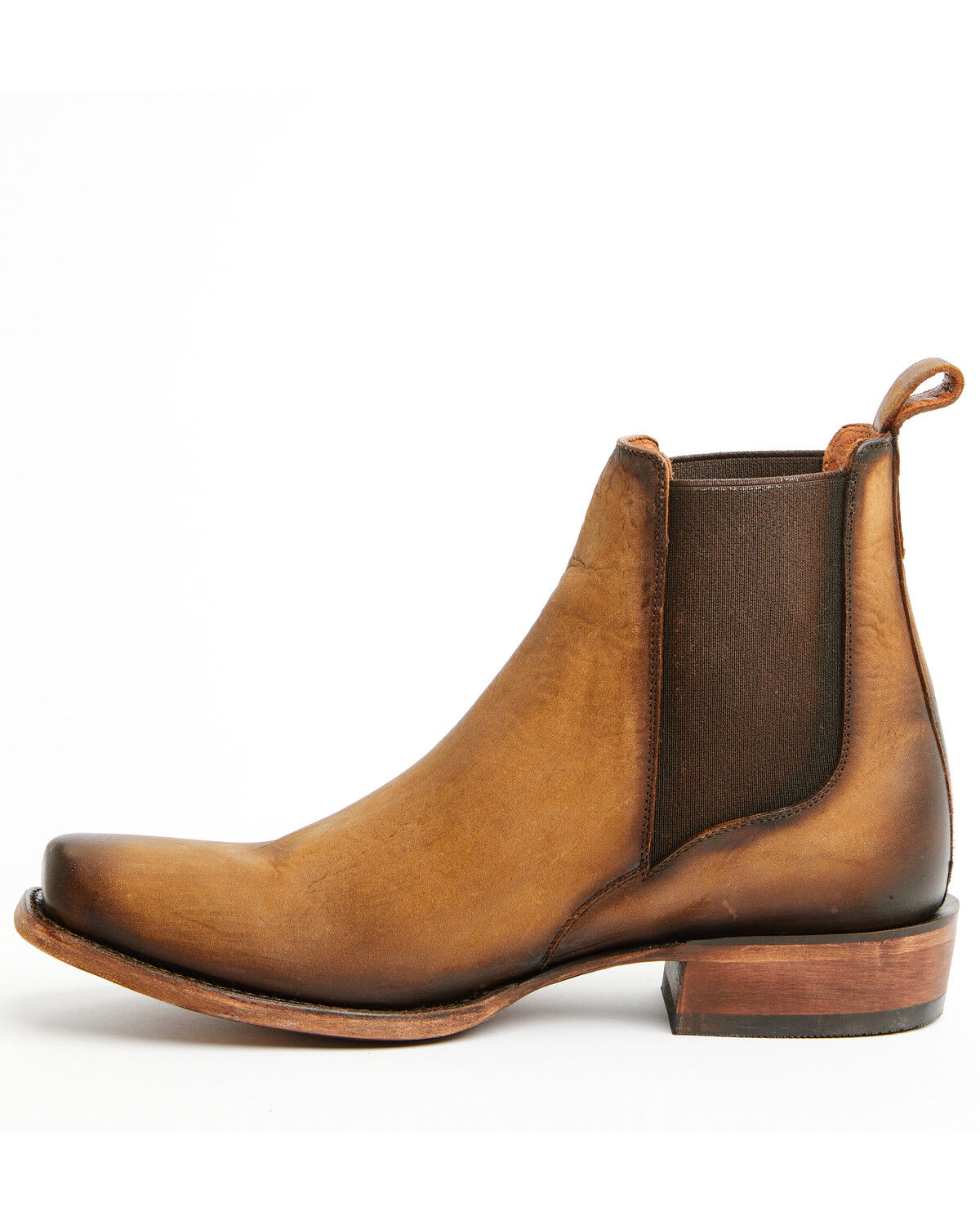 Image #3 - Moonshine Spirit Men's Dwight Chelsea Boots - Square Toe, Tan, hi-res