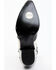 Planet Cowboy Women's Wingtip Leather Western Boot - Snip Toe , Cream/black, hi-res