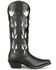 Image #2 - Justin Women's May Tall Western Boots - Snip Toe, Black, hi-res