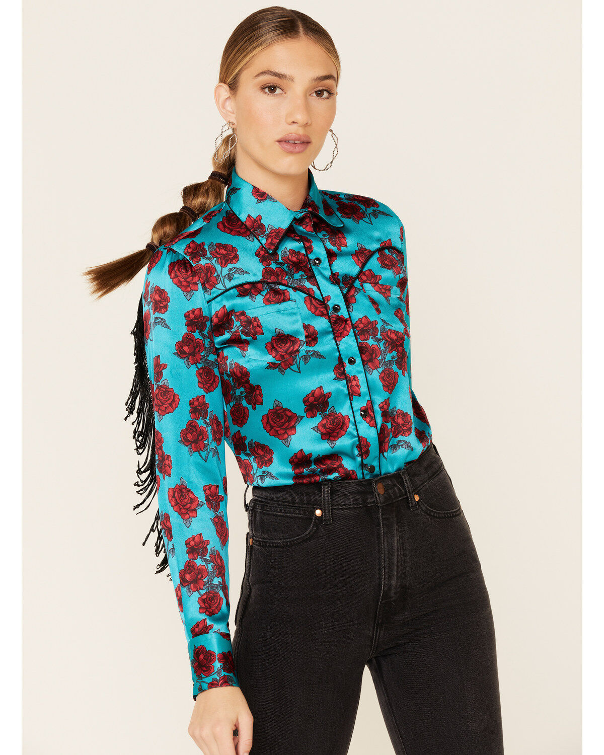 yellow cowgirl shirt