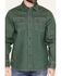 Image #3 - Kimes Ranch Men's Roscoe Denim Long Sleeve Snap Western Shirt, Green, hi-res