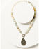 Image #1 - Shyanne Women's Tonal Labra Teardrop Pendant, Turquoise, hi-res