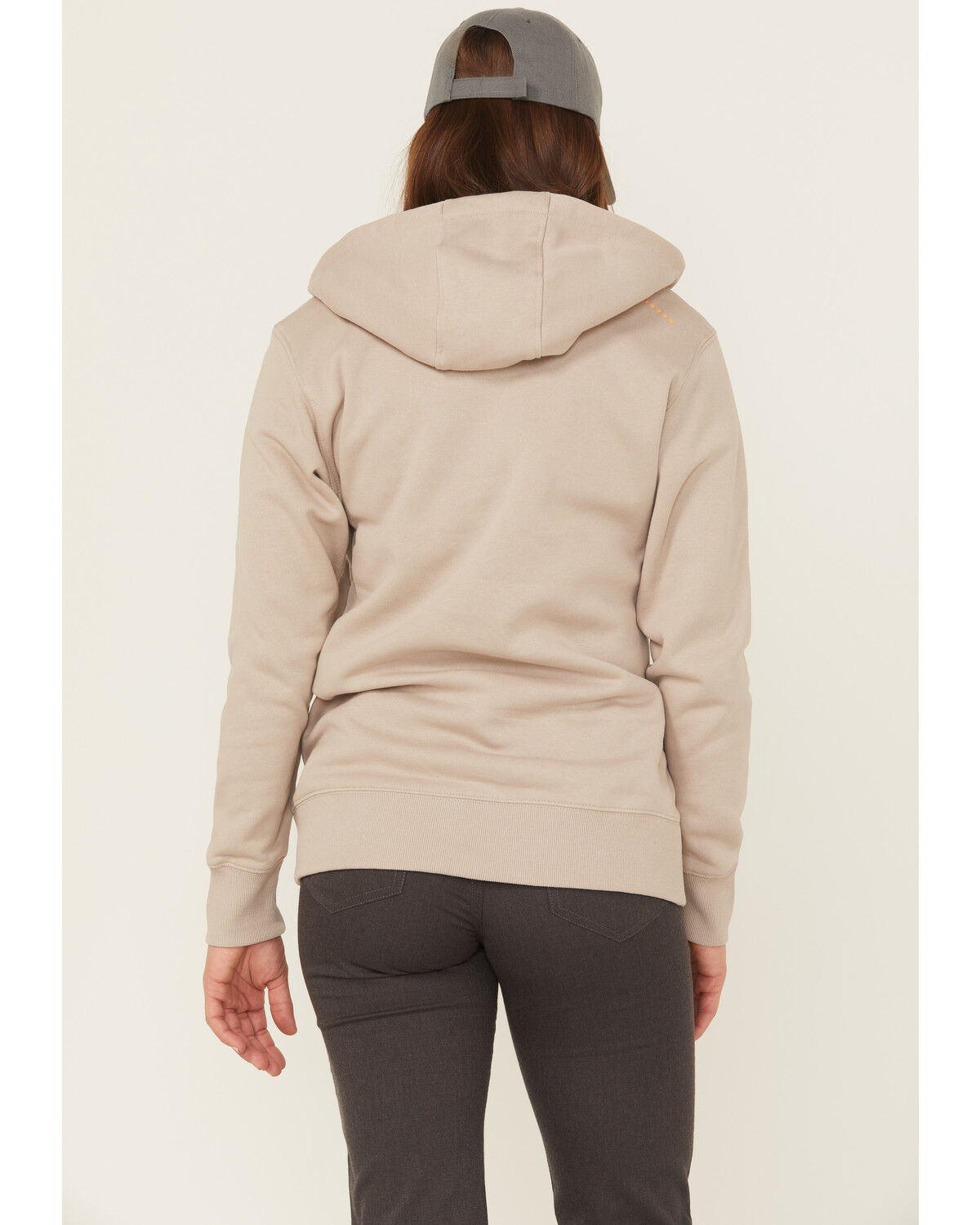 Image #4 - Ariat Women's Rebar Skill Set 1/2 Zip Pullover, Brown, hi-res