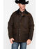 Outback Trading Men's Oilskin Deer Hunter Jacket, Bronze, hi-res