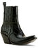 Image #1 - Ariat Women's Jade Crocodile Print Western Booties - Snip Toe, Black, hi-res
