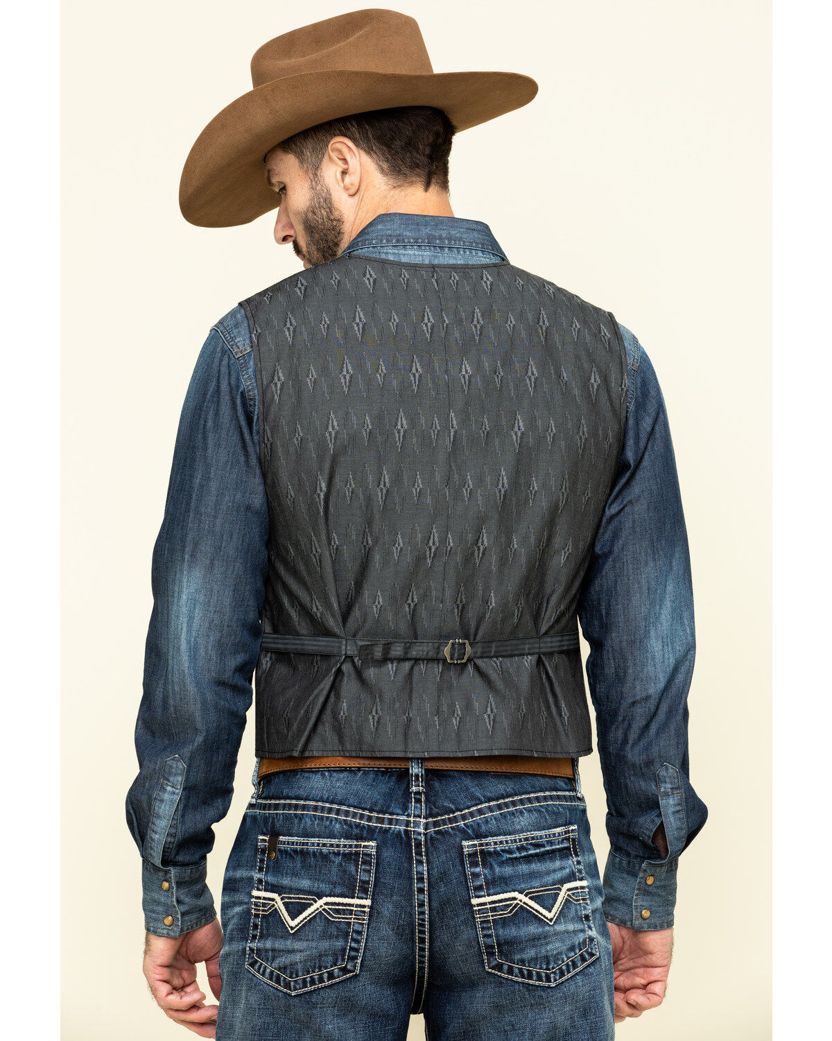 Image #2 - Cody James Men's Black Cave Painting Vest , , hi-res