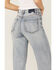 Image #4 - Daze Women's Far Out High Rise Wide Leg Jeans, Light Blue, hi-res
