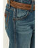 Image #2 - Wrangler Retro Boys' Wes Medium Wash Slim Bootcut Stretch Denim Jeans, Medium Wash, hi-res
