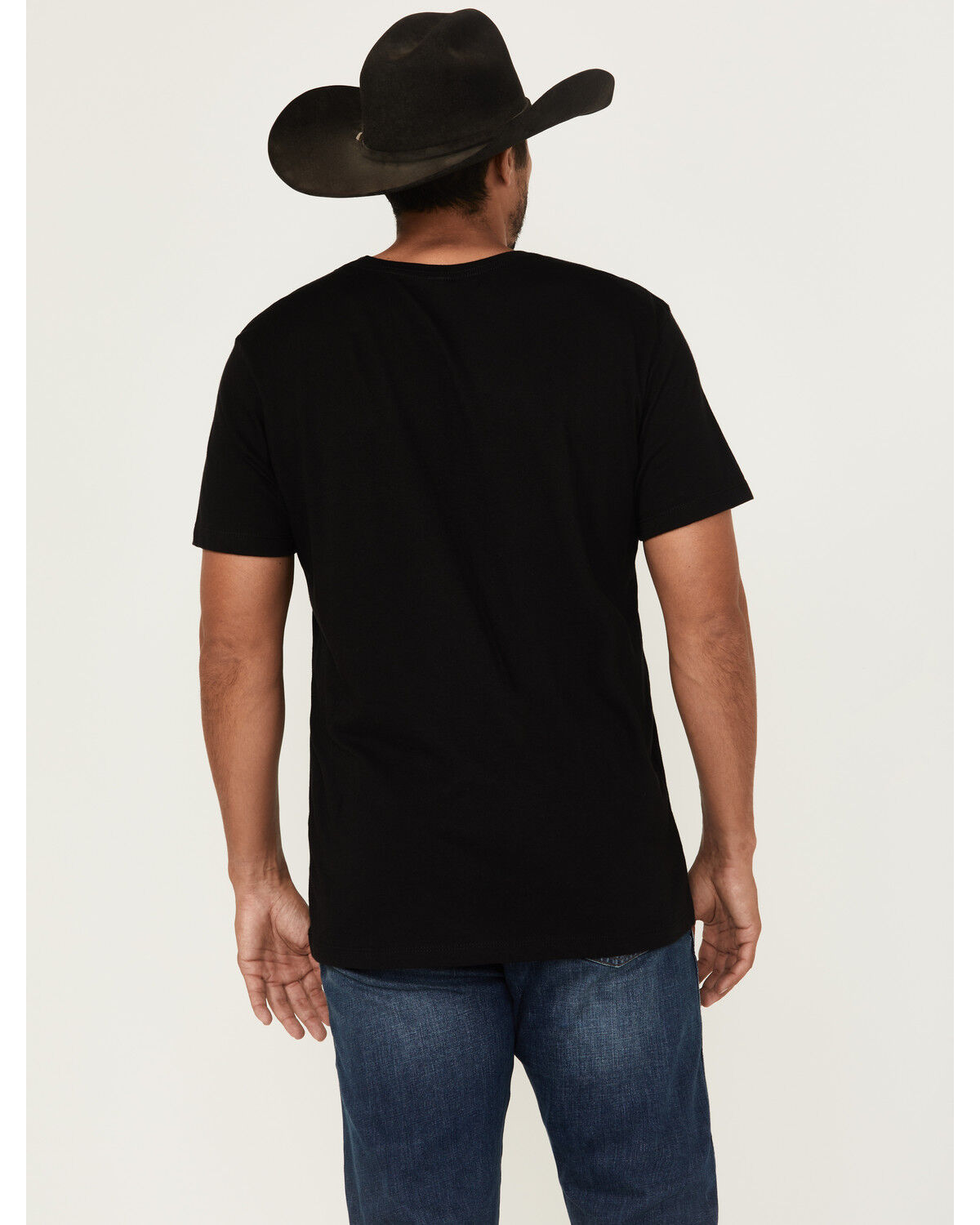 Image #4 - Boot Barn Men's Logo Short Sleeve Graphic T-Shirt, Black, hi-res
