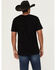 Image #4 - Boot Barn Men's Logo Short Sleeve Graphic T-Shirt, Black, hi-res