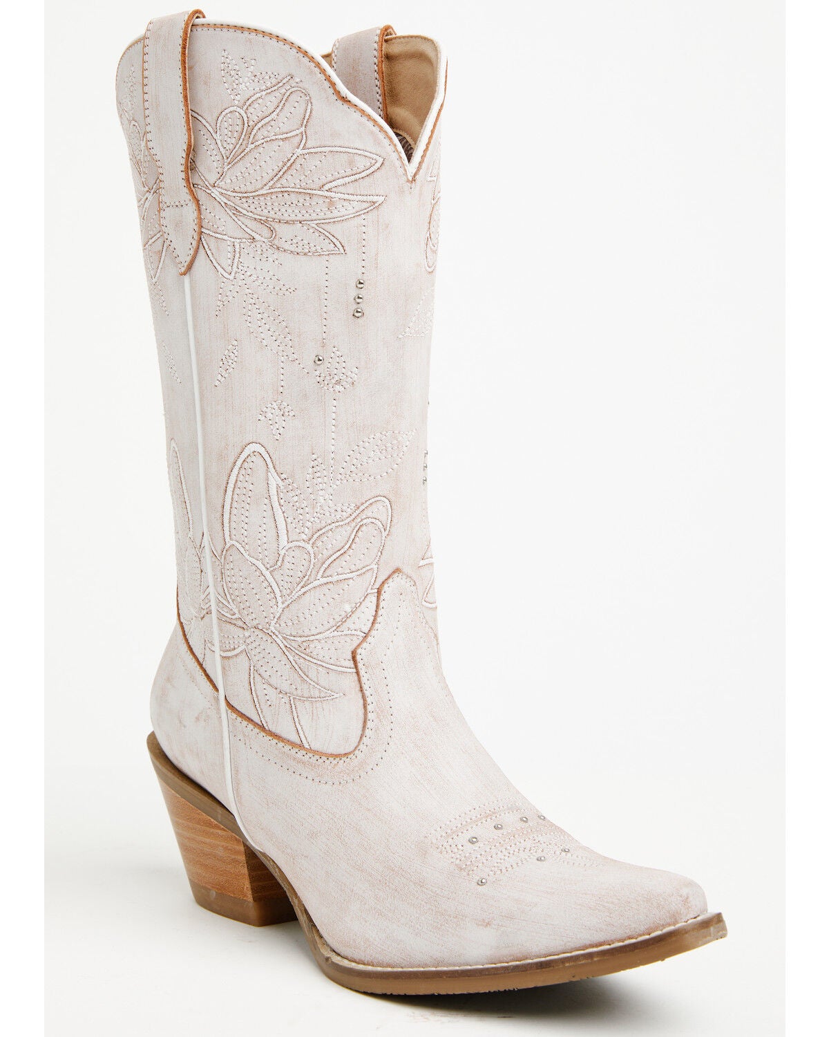 Shyanne Women's Toba Western Boots - Snip Toe, White, hi-res