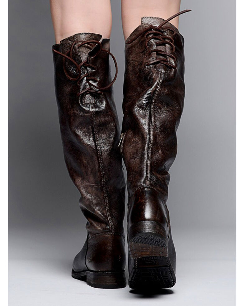 Bed Stu Women's Dark Brown Manchester Tall Boots - Round Toe | Boot Barn