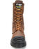 Image #3 - Matterhorn Men's 10" Waterproof Internal Met Guard Lace-Up Boots - Steel Toe, Dark Brown, hi-res