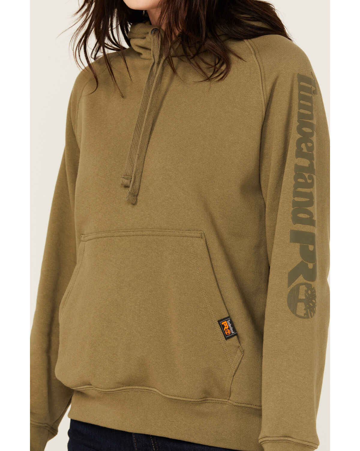 Image #3 - Timberland Women's Honcho Sport Hooded Sweatshirt, Green, hi-res