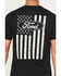 Image #4 - Buckwear Men's Ford Camo Flag Short Sleeve Graphic T-Shirt - Big, Black, hi-res