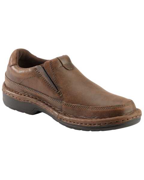 Roper Men's Casual Slip-On Shoes, Brown, hi-res