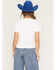 Image #4 - Girl Dangerous Women's Hell I Won't Short Sleeve Graphic Tee, White, hi-res