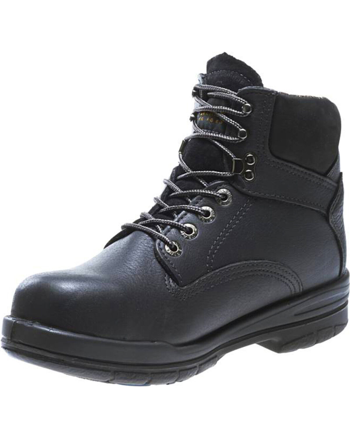wolverine boots steel toe black