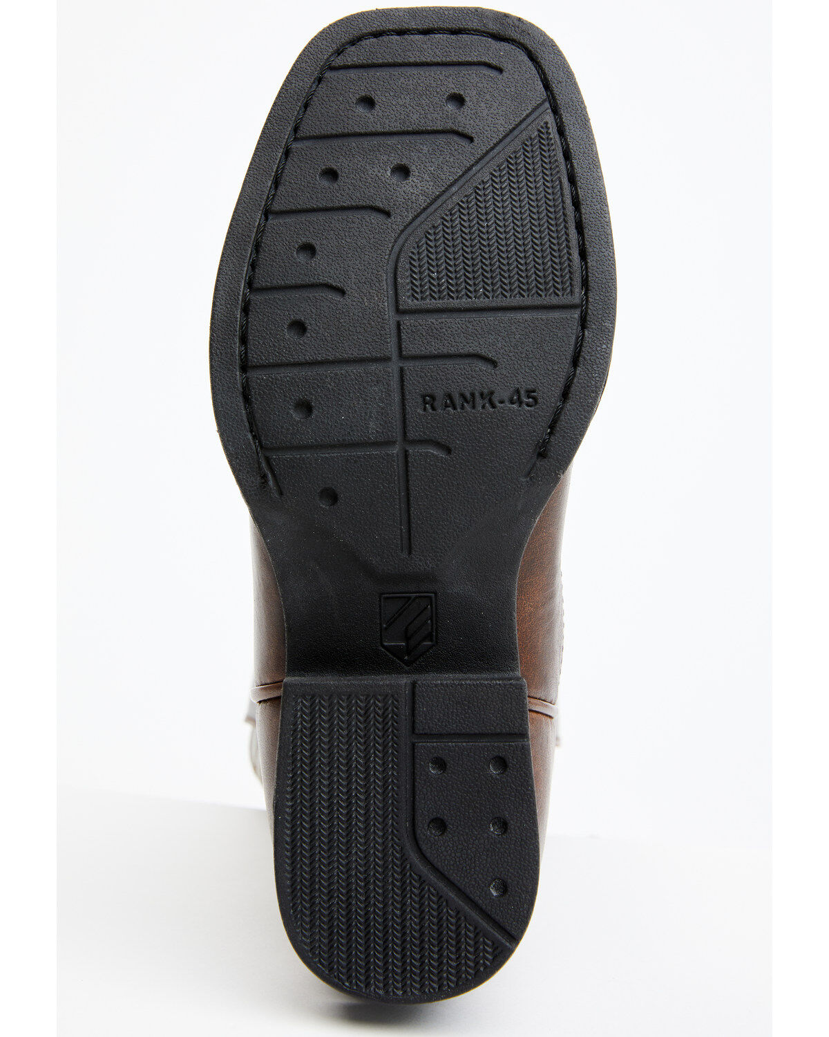 Image #7 - RANK 45® Boys' Kasey Western Boots - Broad Square Toe, Green, hi-res