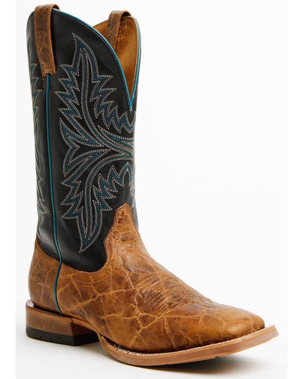 Ariat Men's Cowhand Performance Western Boots - Broad Square Toe, Tan, hi-res