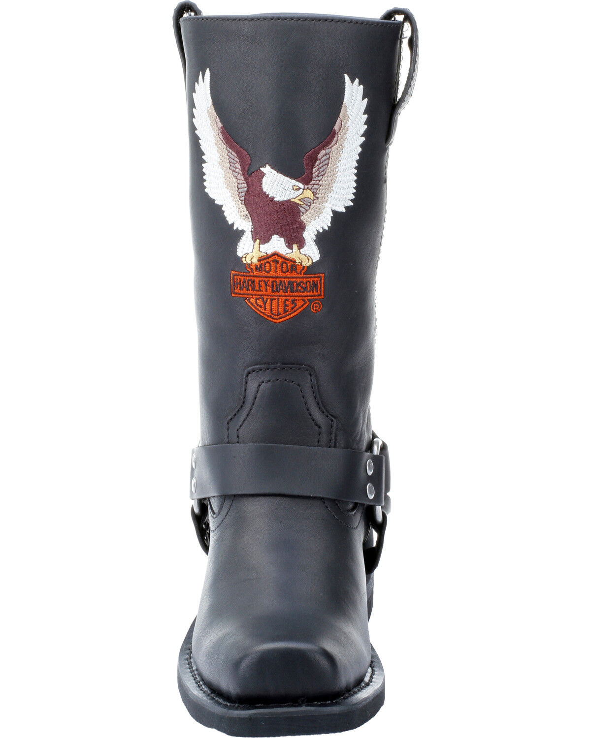 steel toe harness boots