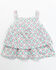 Image #3 - Wrangler Infant Girls' Sleeveless Ruffle Dress, Teal, hi-res