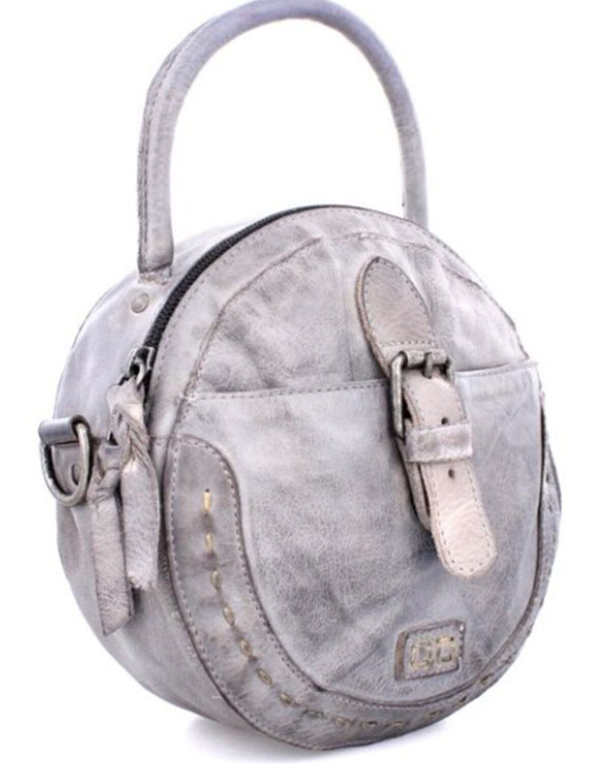 Image #3 - Bed Stu Women's Arenfield Icicle DD Handle Crossbody Bag, Grey, hi-res
