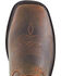 Image #6 - Wolverine Men's Rancher Wellington Work Boots - Steel Toe, Dark Brown, hi-res