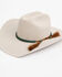 Image #1 - Cody James Men's Braided Horsehair & Tassel Hat Band, Chocolate/turquoise, hi-res