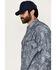 Image #2 - Ariat Men's FR Pacific Long Sleeve Snap Work Shirt, Navy, hi-res