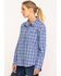 Image #3 - Wrangler Riggs Women's Plaid Long Sleeve Work Shirt, , hi-res