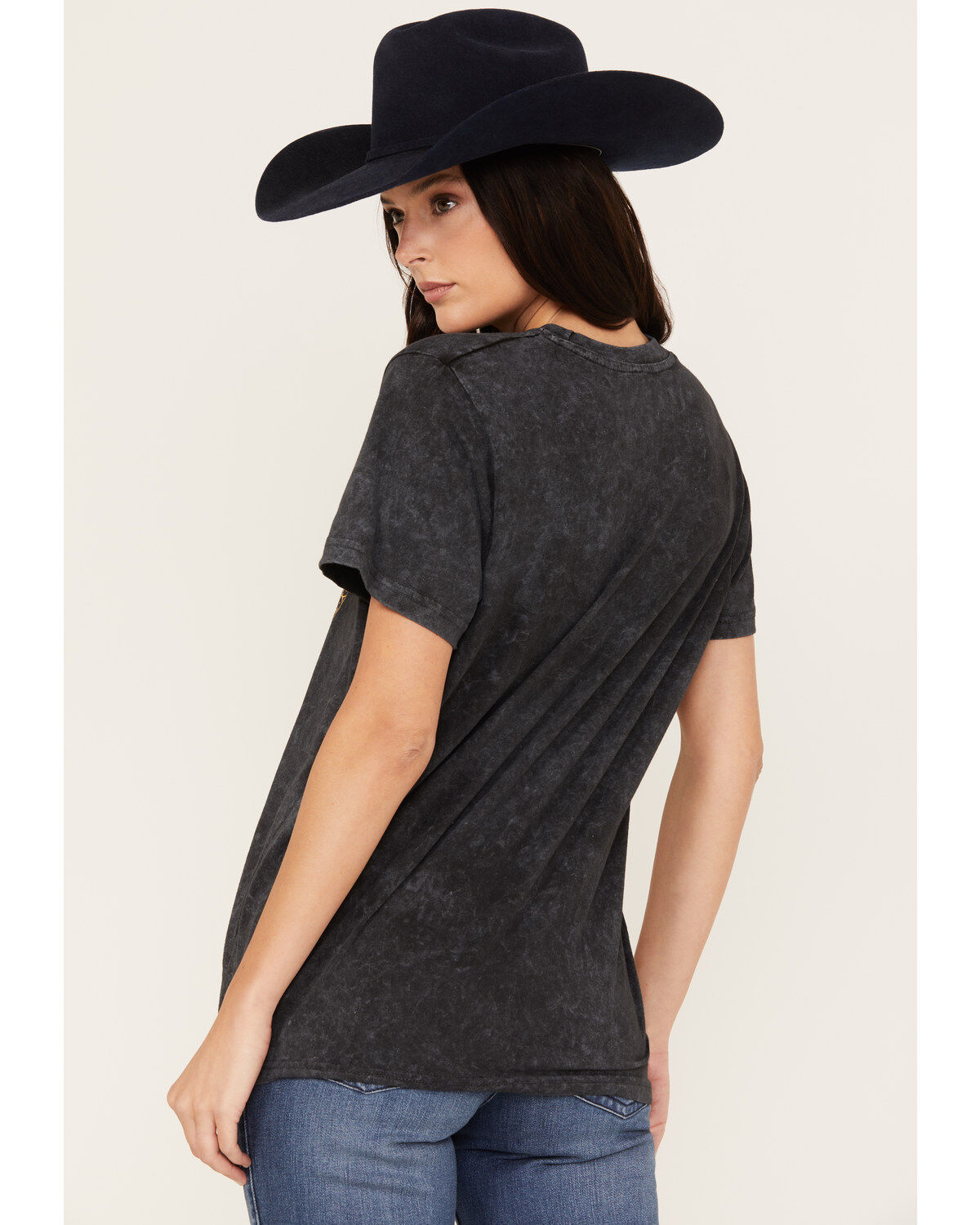 Image #4 - Paramount Network's Yellowstone Women's Bandana Short Sleeve Graphic Tee, Black, hi-res