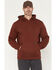 Image #2 - Hawx Men's Camo Logo Hooded Sweatshirt, Wine, hi-res
