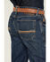 Image #4 - Ariat Men's Boot Barn Exclusive M4 Newton Phillip Medium Wash Relaxed Straight Stretch Denim Jeans, Medium Wash, hi-res