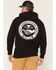 Image #1 - Troll Co Men's Haggler Hooded Sweatshirt, Black, hi-res