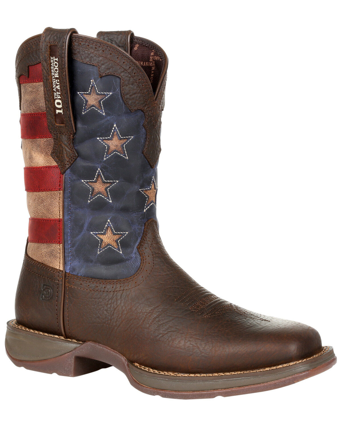 red white blue cowboy boots