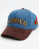Image #1 - Rodeo Quincy Women's Rodeo Denim Ball Cap, Blue, hi-res
