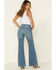 Image #5 - Rolla's Women's Medium East Coast Flare Jeans, Blue, hi-res