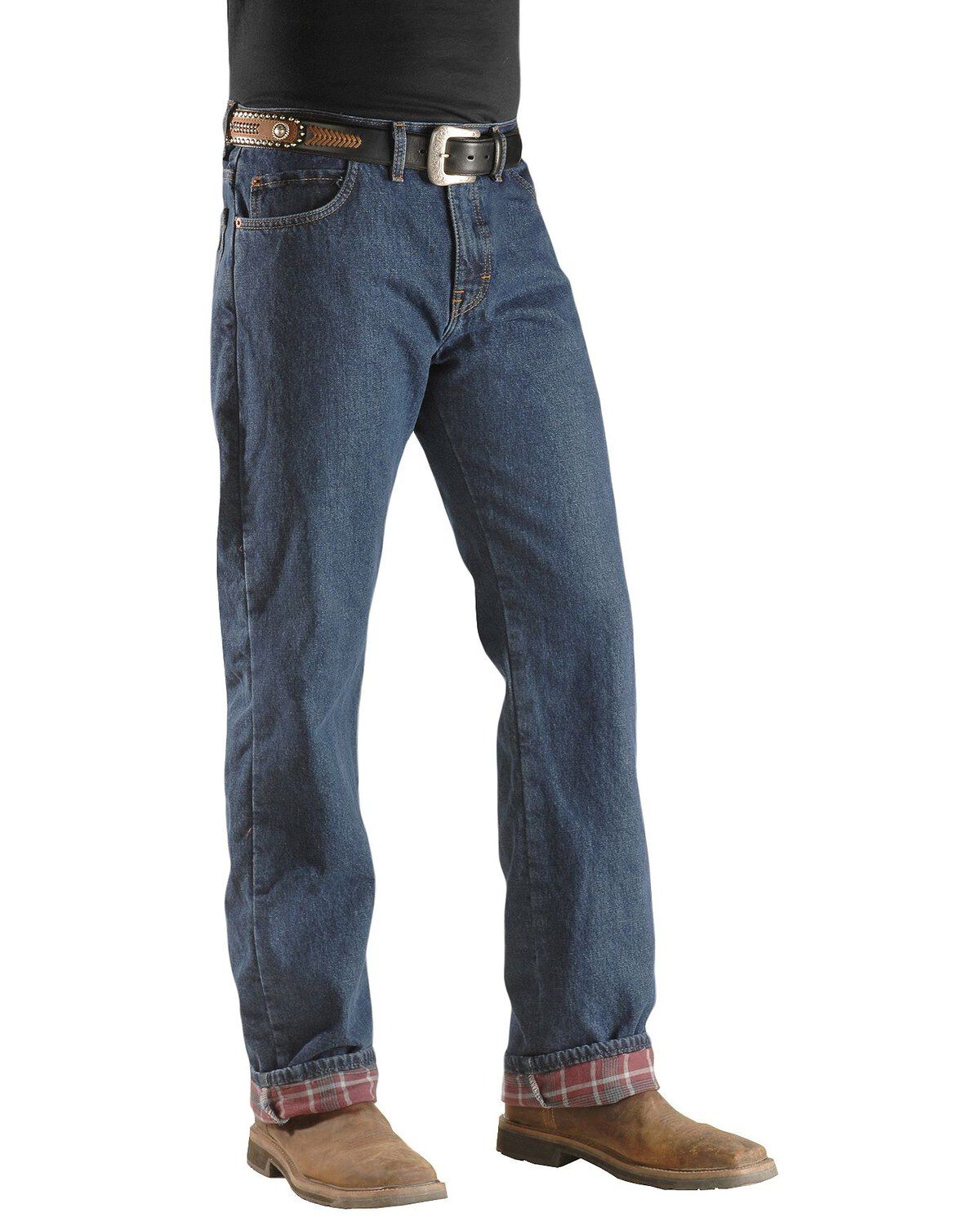lined work jeans