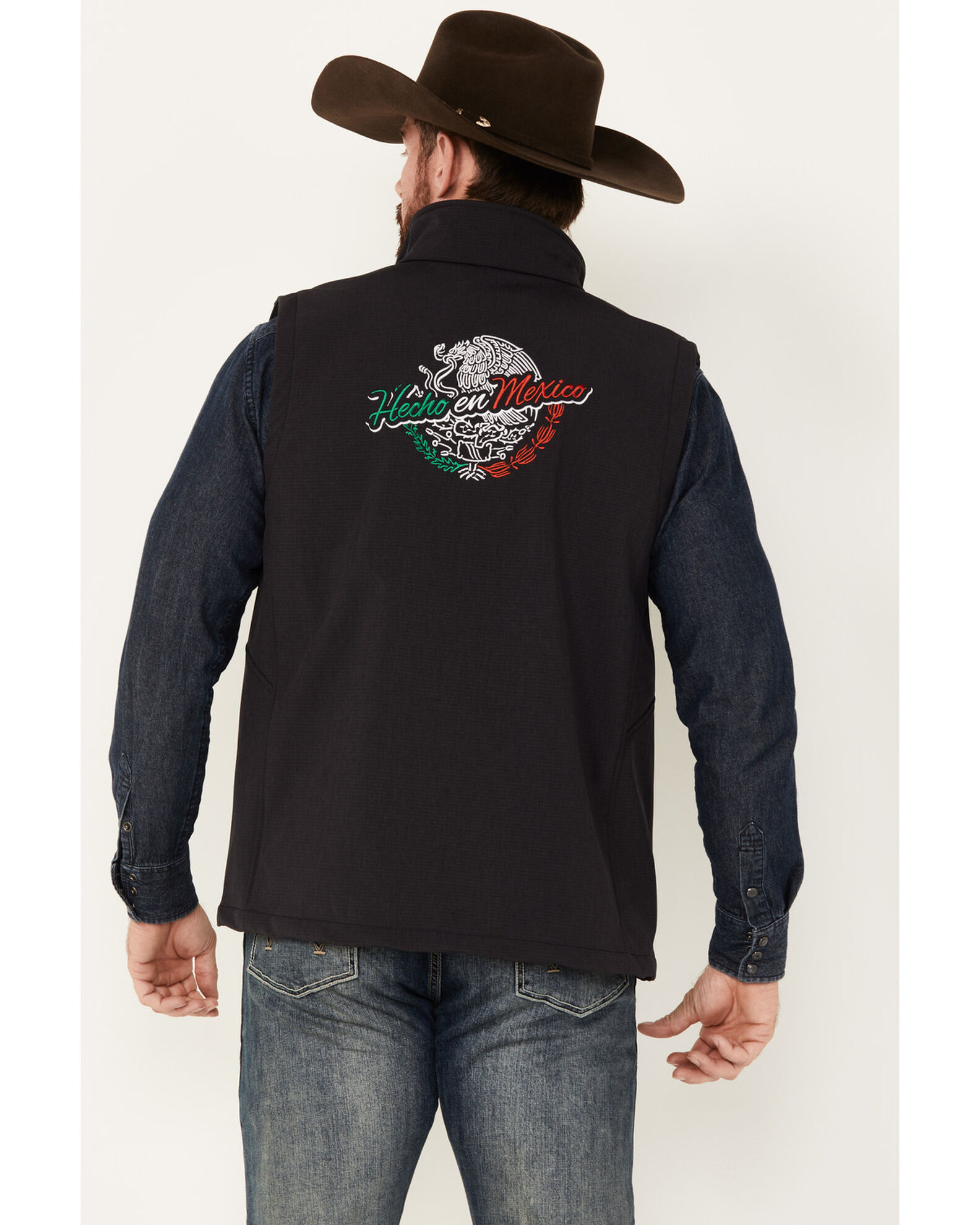 Product Name:  Cowboy Hardware Men's Hecho En Mexico Softshell Vest