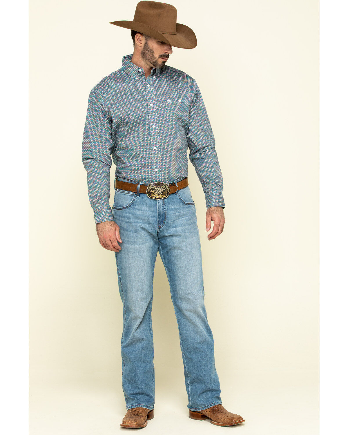 wrangler men's relaxed boot jean with stretch