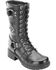 Image #1 - Harley Davidson Women's Eda Lace-Up Harness Boots, Black, hi-res