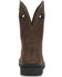 Double H Men's Zane Waterproof Western Work Boots - Composite Toe, Brown, hi-res