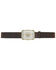 Cody James Boys' Scalloped Longhorn Buckle Belt, Brown, hi-res